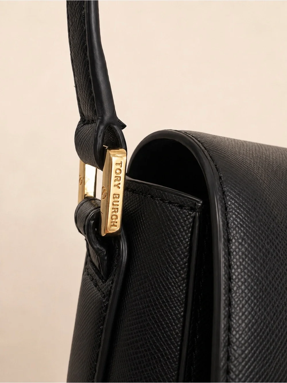 Tory Burch Black Leather Crossbody Bag
